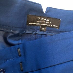 RW&Co modern flare pants. Like new.